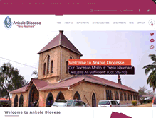 Tablet Screenshot of ankolediocese.org
